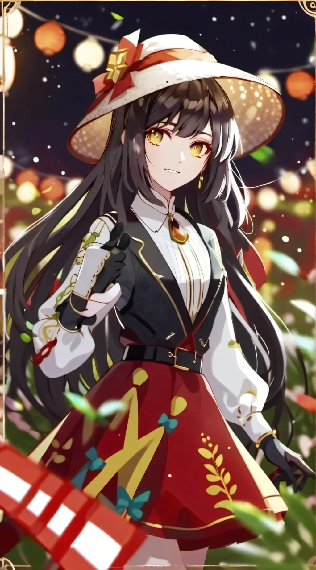 ai character: Zoey background