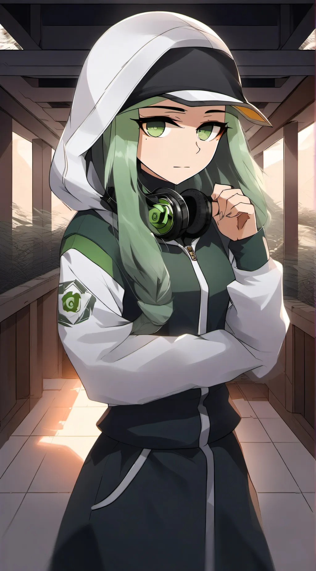 ai character: Geo Izzy background