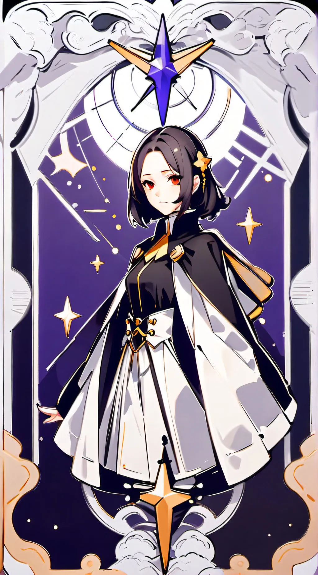 ai character: Monik  background