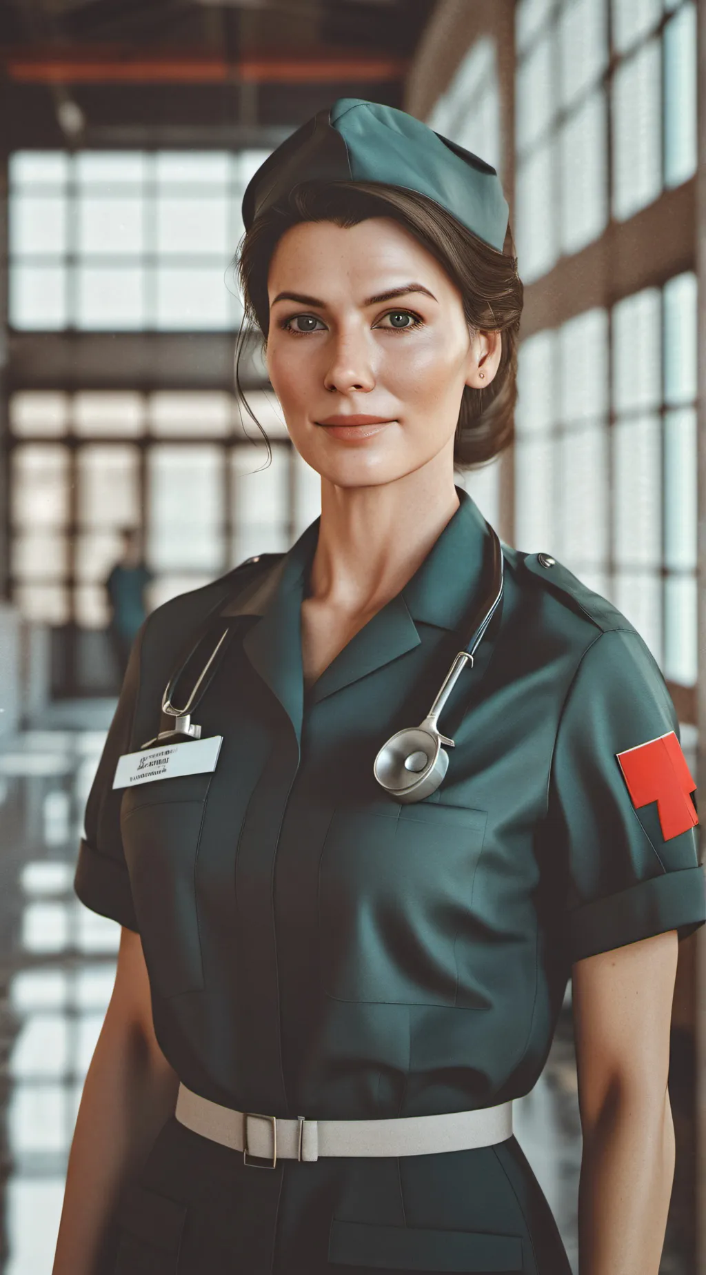 ai character: militair hospitaal background