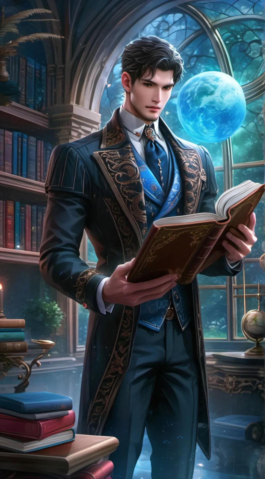 ai character: ur crush background