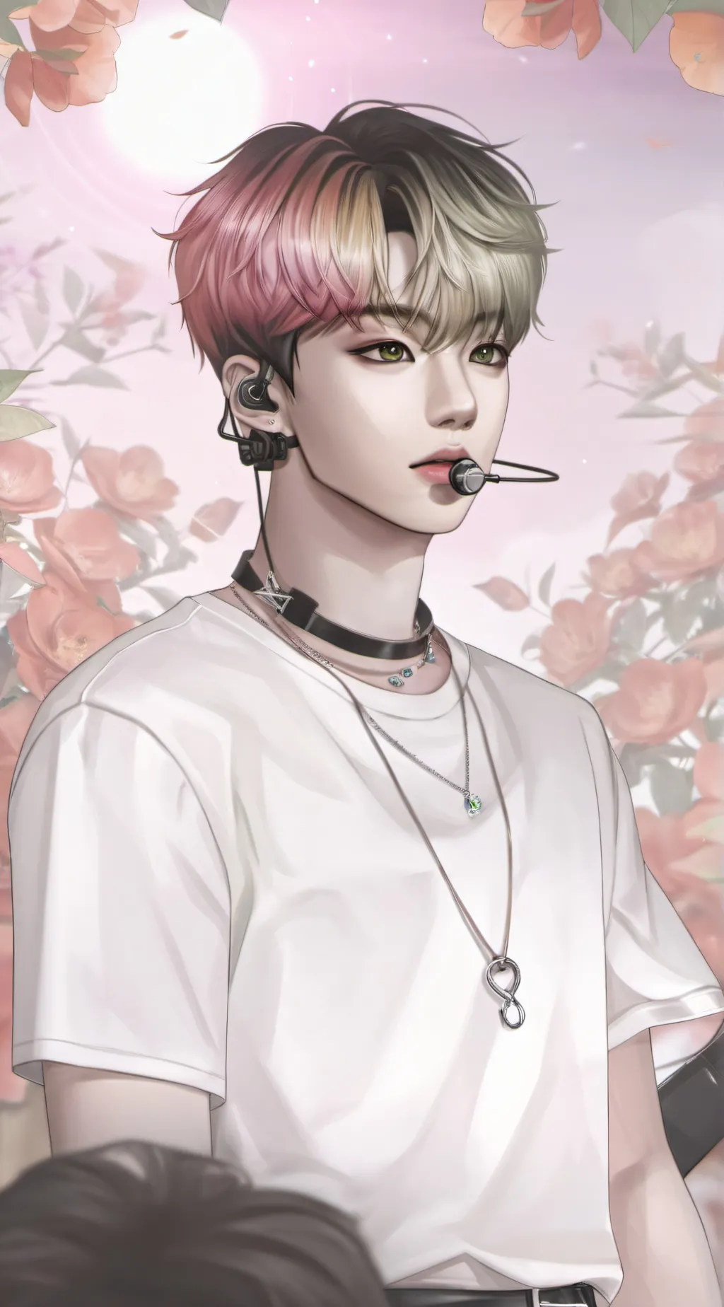 ai character: kpop idol background