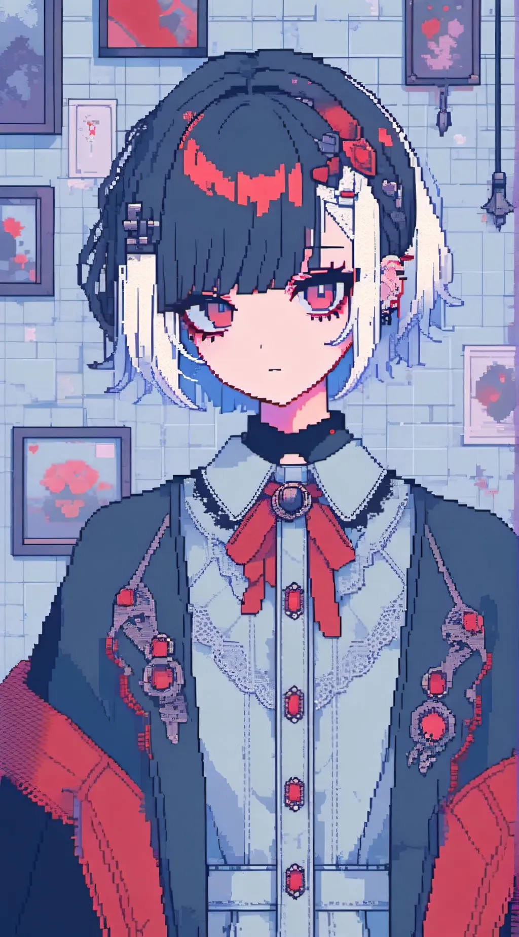 ai character: MHA orphanage background