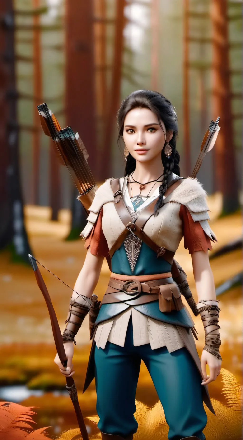ai character: Luna background