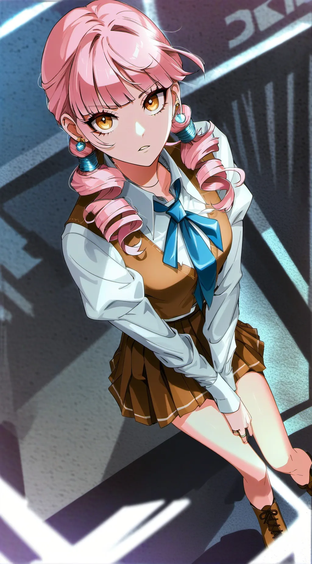 ai character: Momo tsukibara background