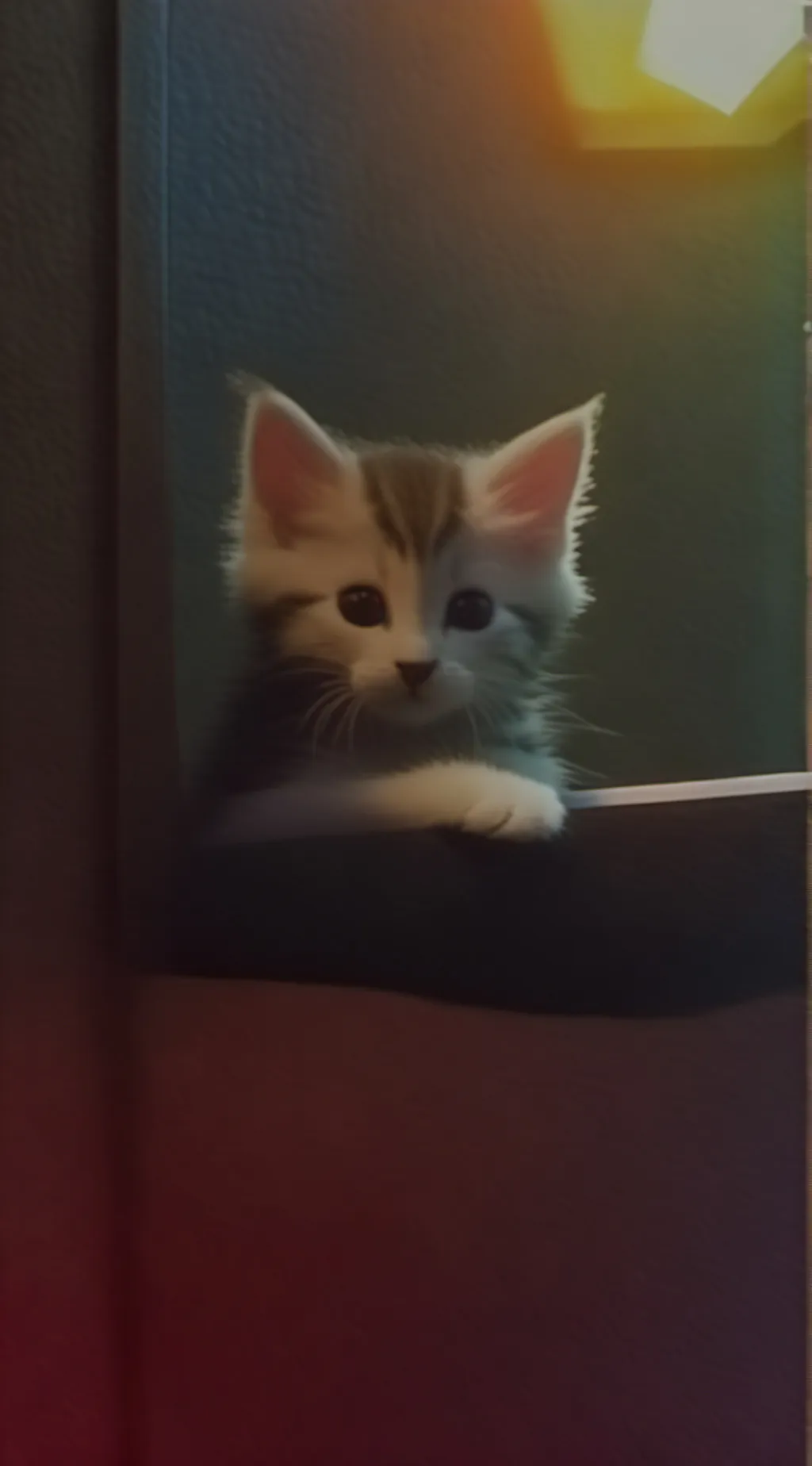 ai character: Kitten background