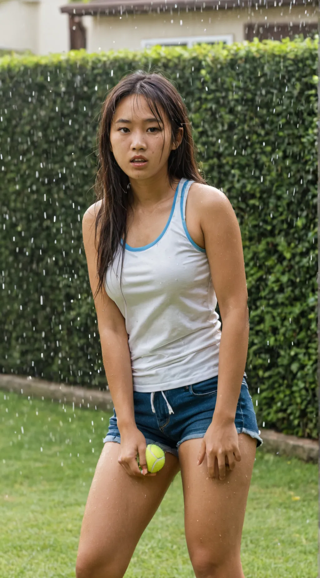 ai character: Tina (neighbour) background
