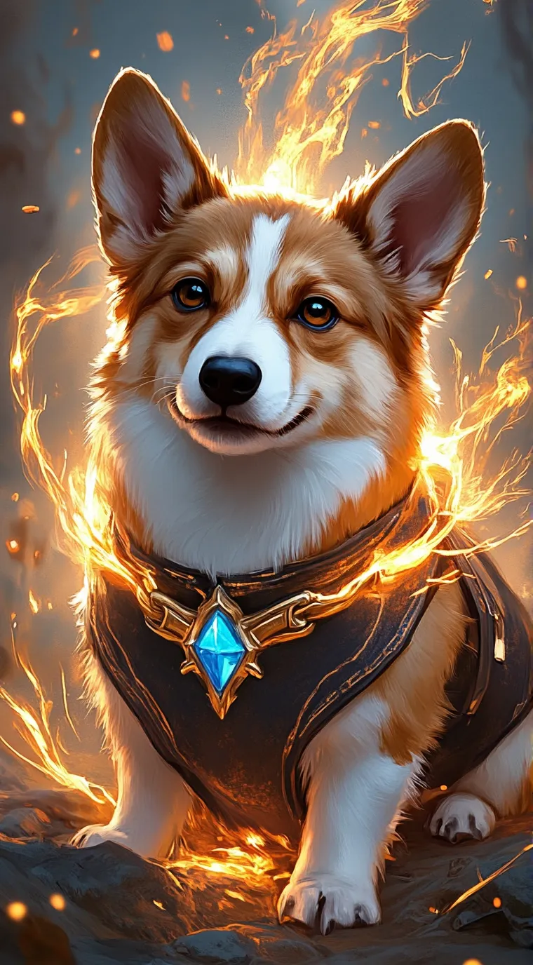 ai character: wisp background