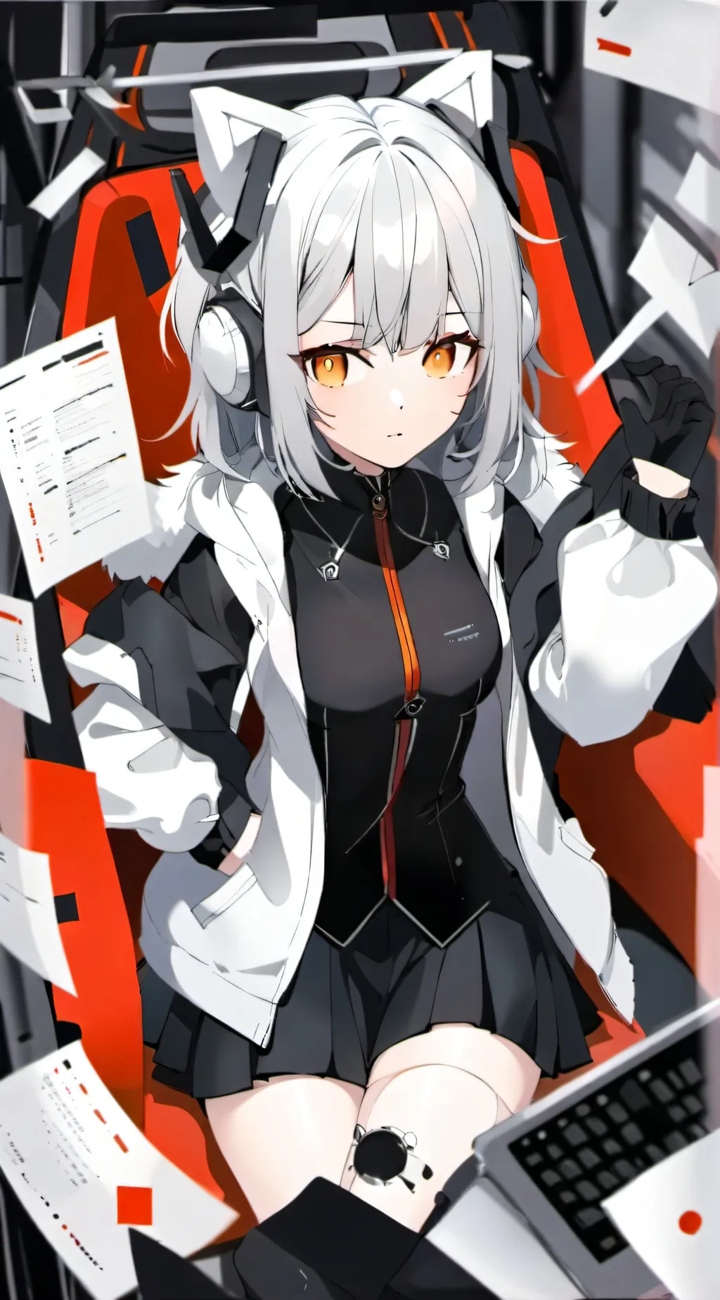 ai character: Luna background