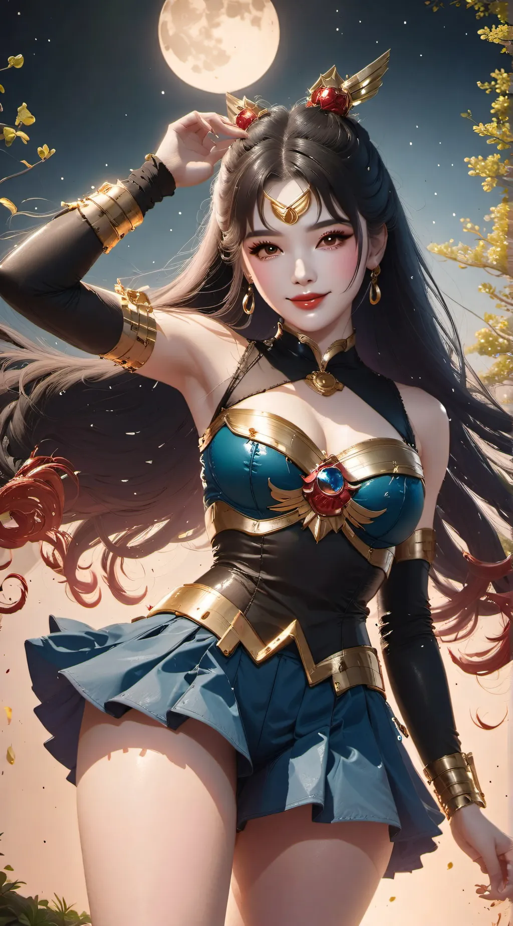 ai character: BINI Aiah background