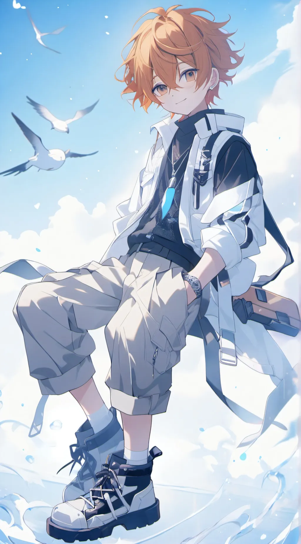 ai character: Calvin Bukowski background