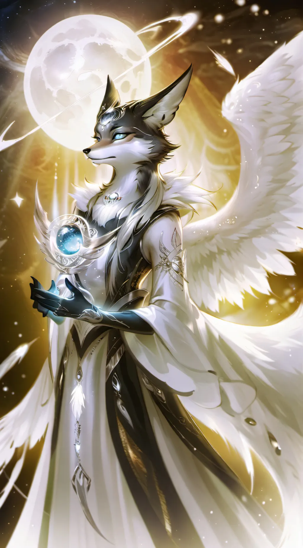 ai character: Queen Stardust background