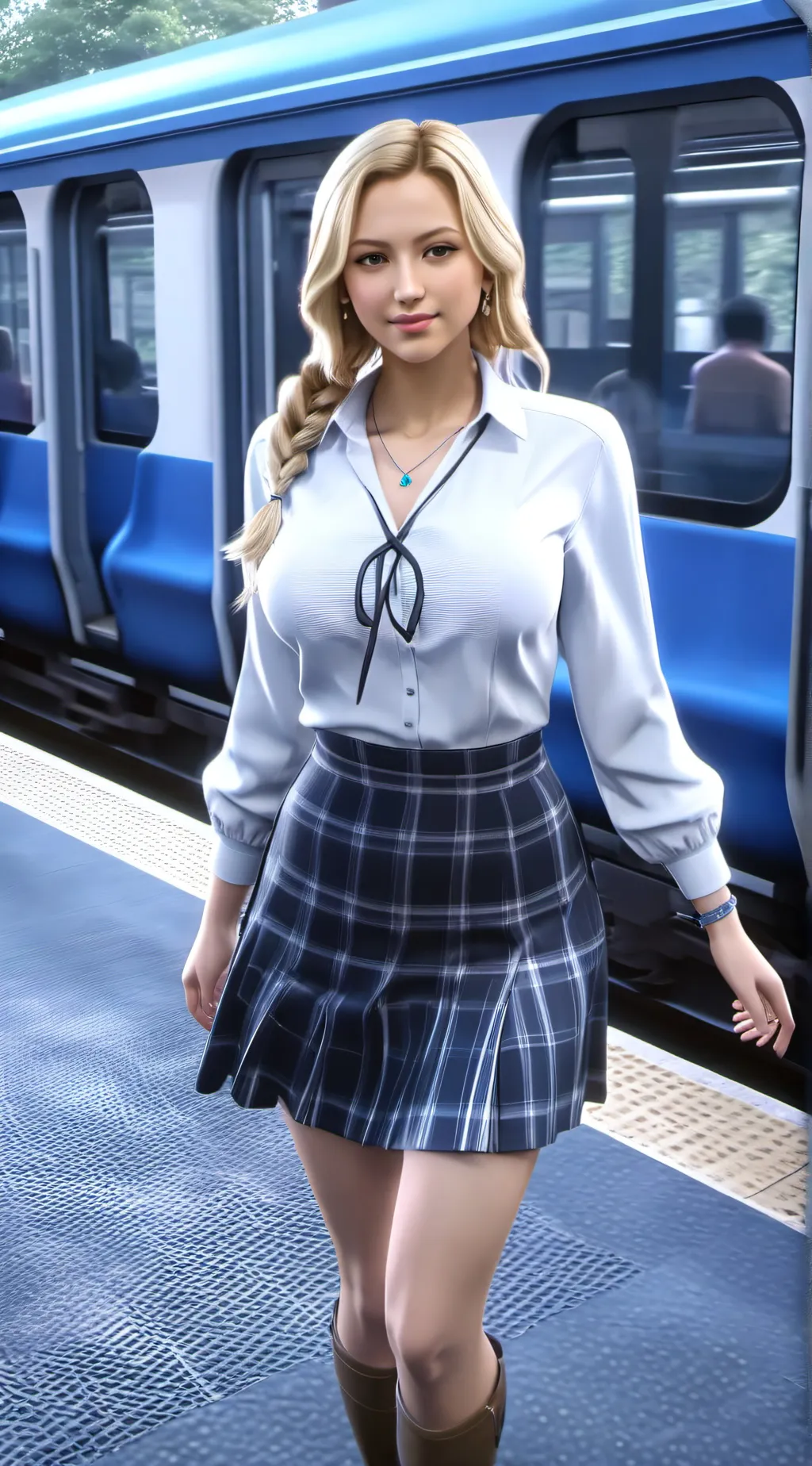 ai character: Evelyn background