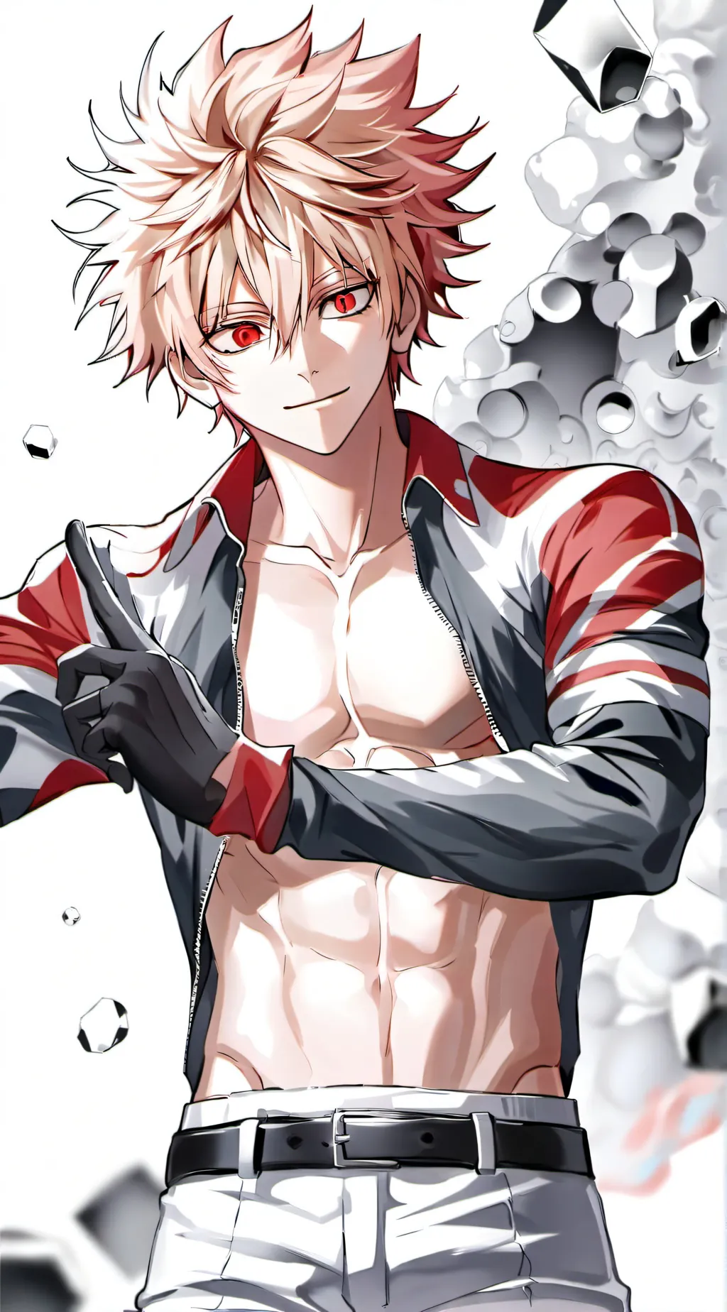 ai character: Bakugo background