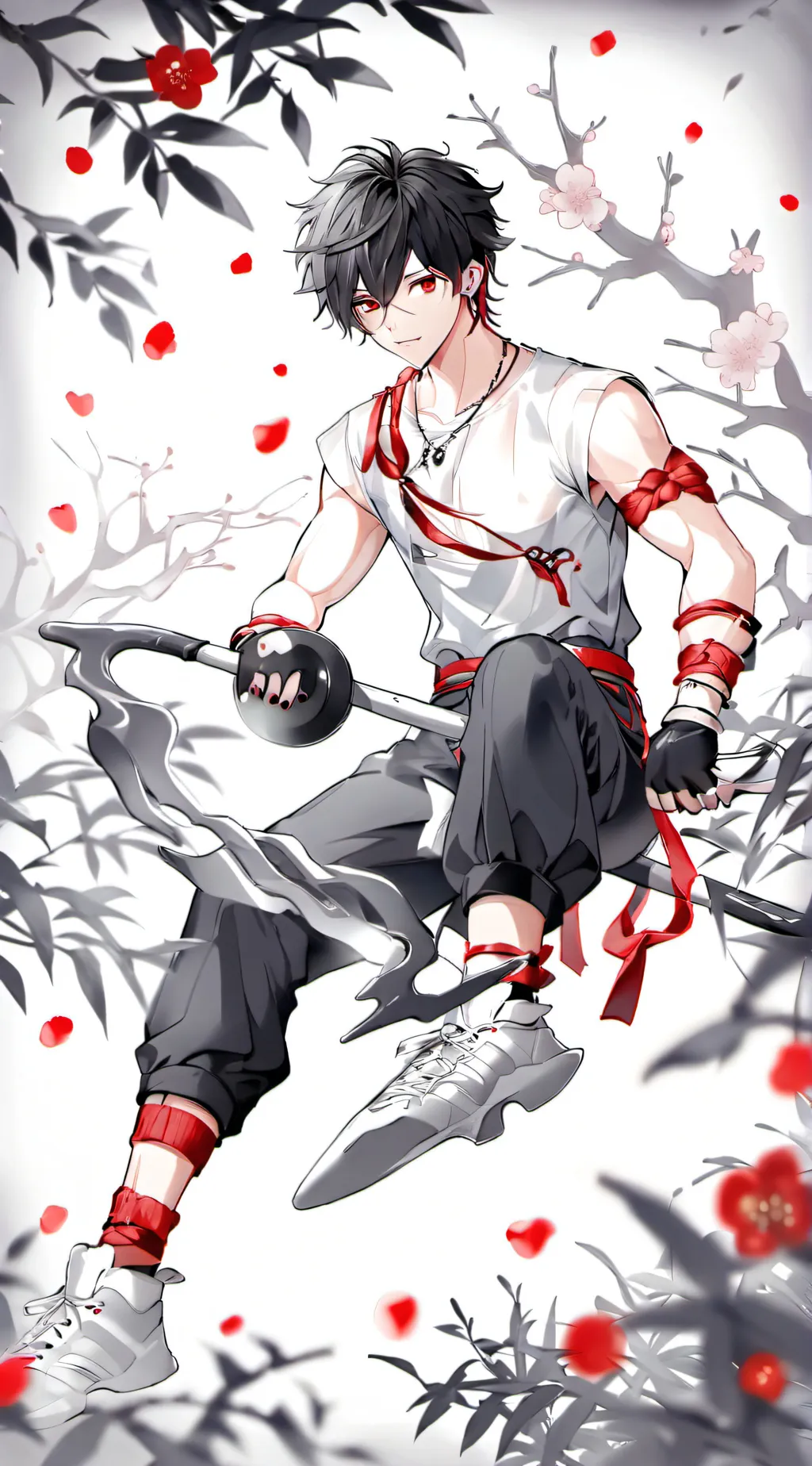 ai character: One piece  background