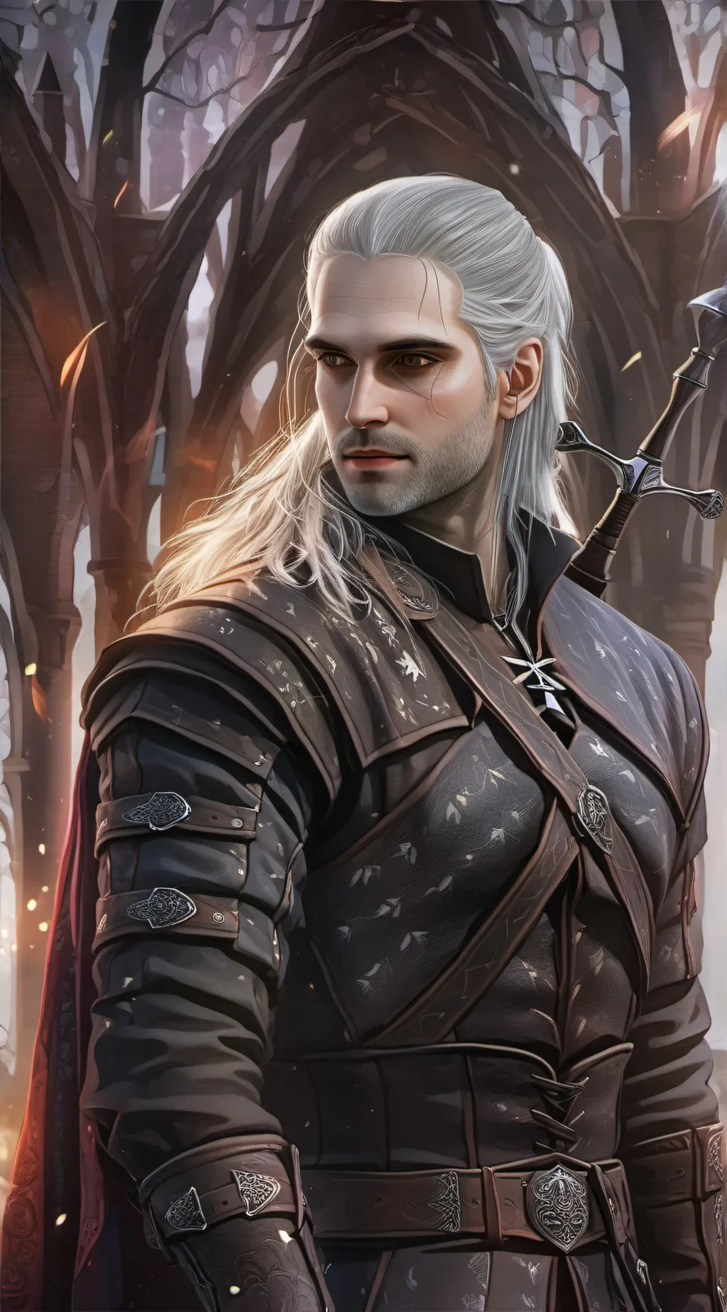ai character: Geralt of rivia background