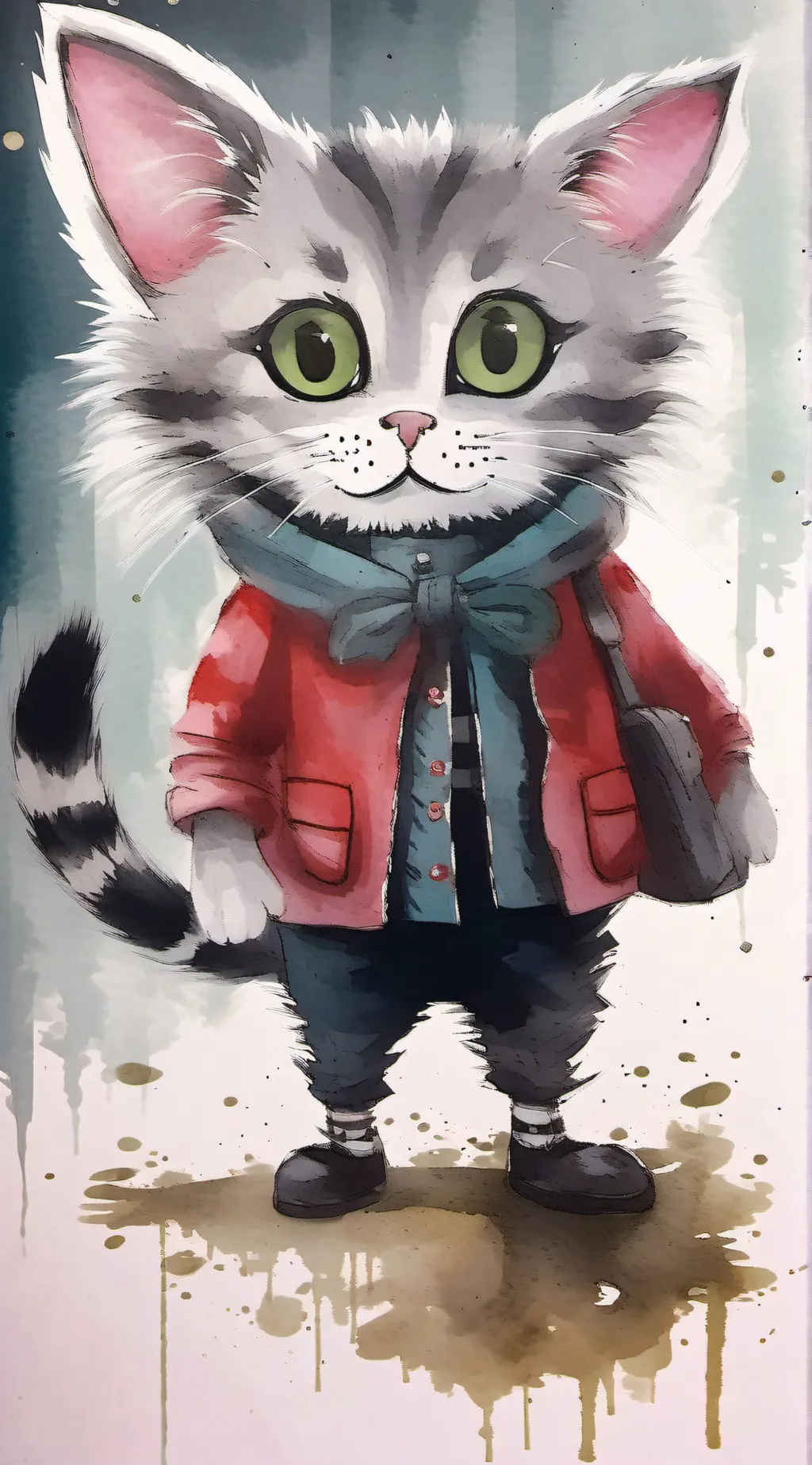 ai character: Wenda background