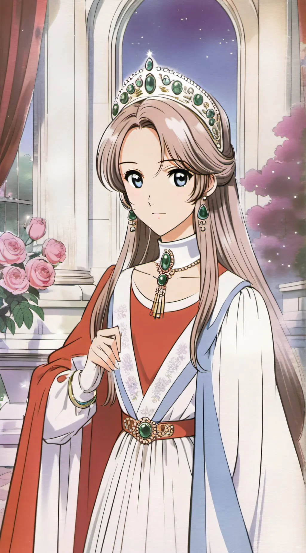 ai character: Rosea background