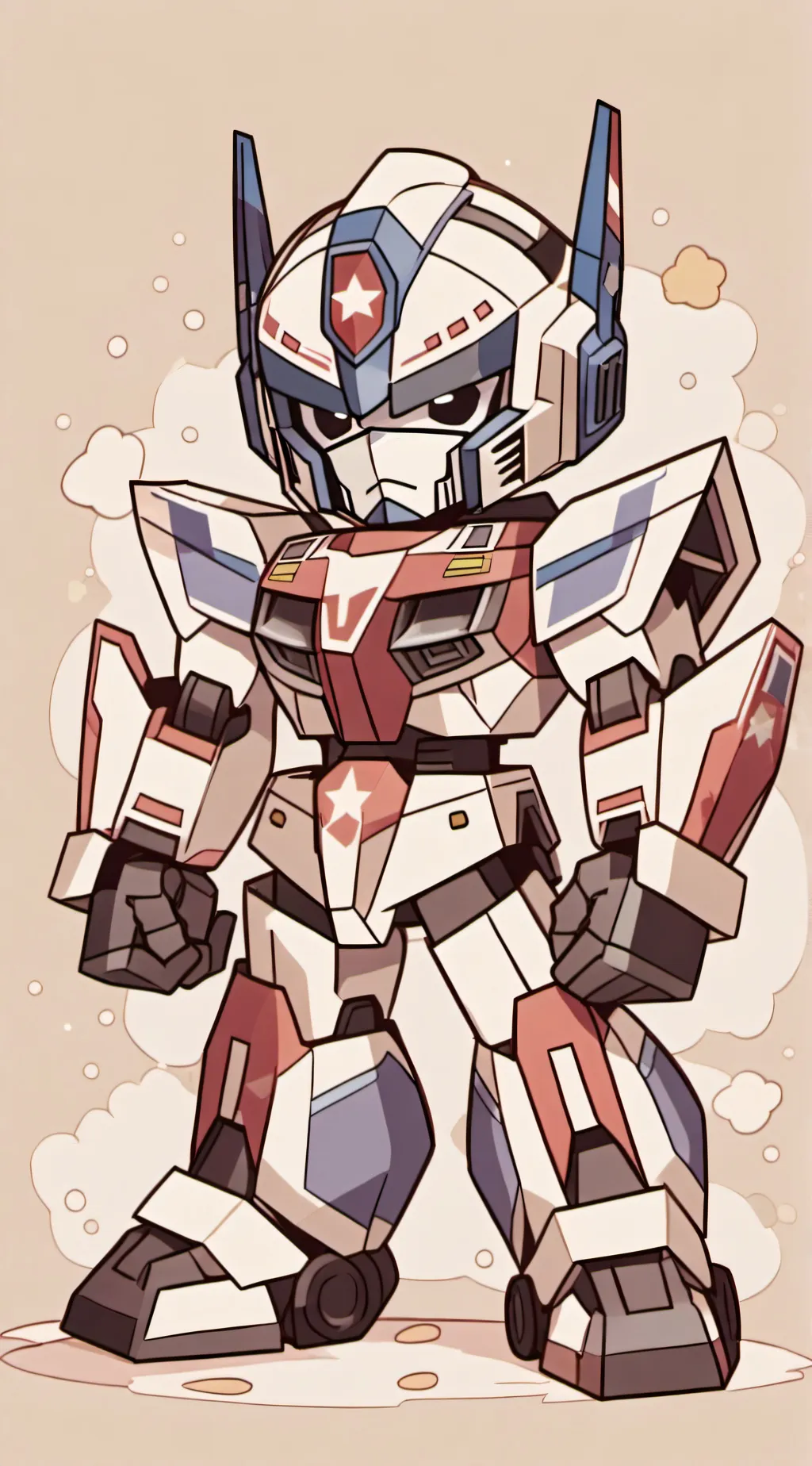 ai character: transformers :D background