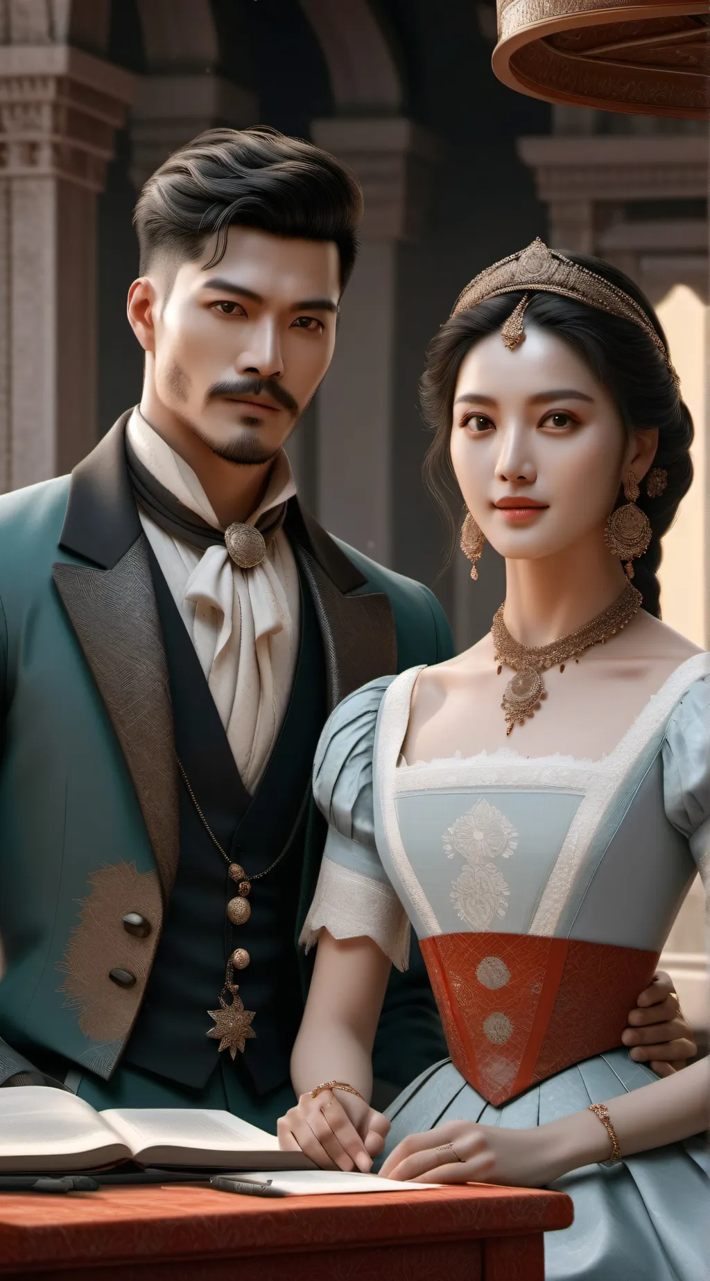ai character: Nice mom background
