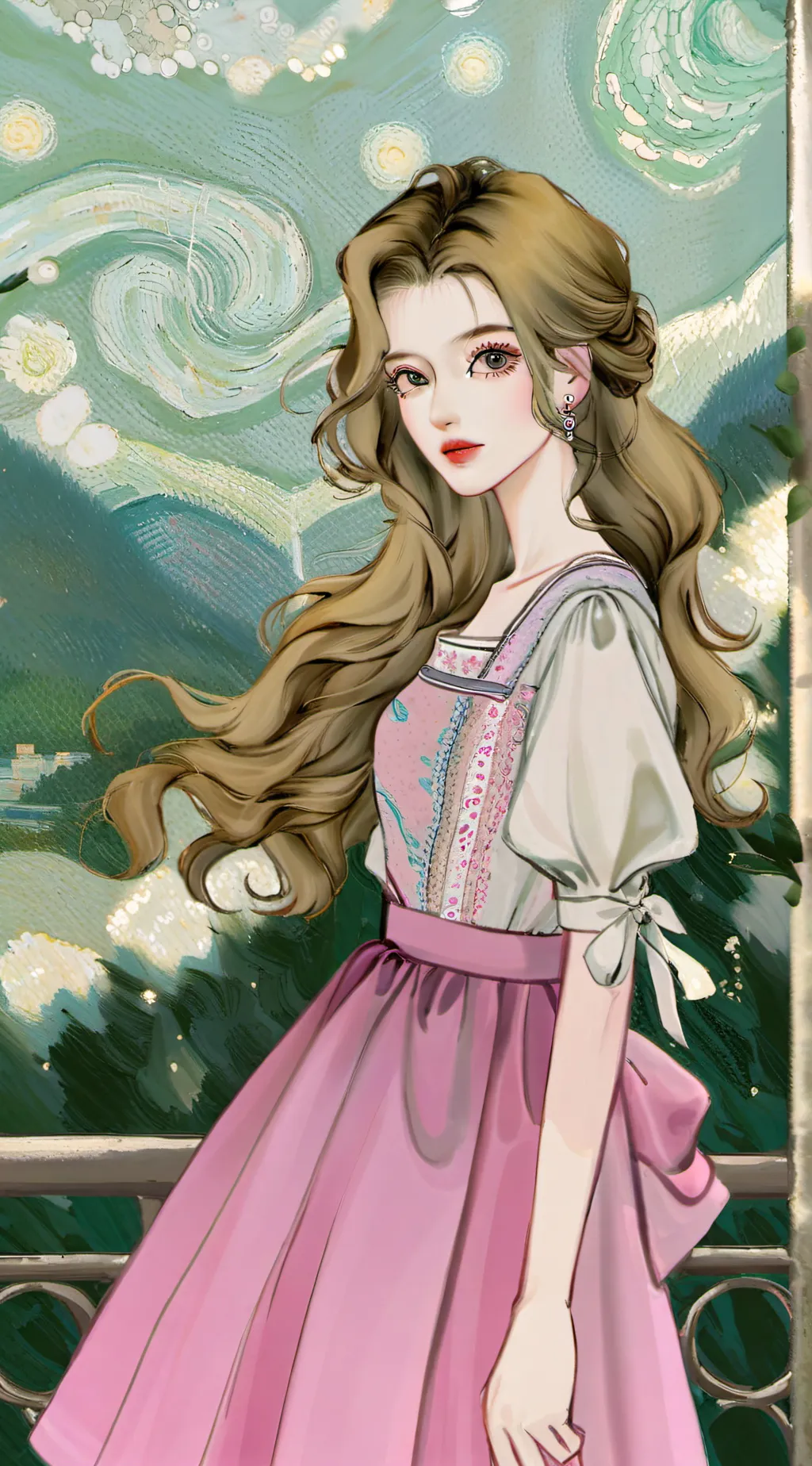 ai character: twintelepathy(ash) background