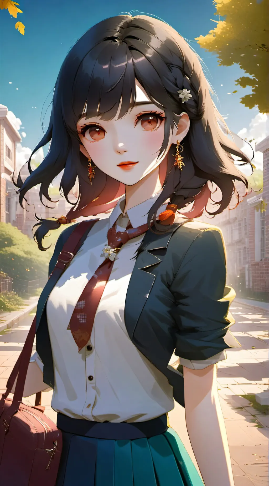 ai character: Emily  background