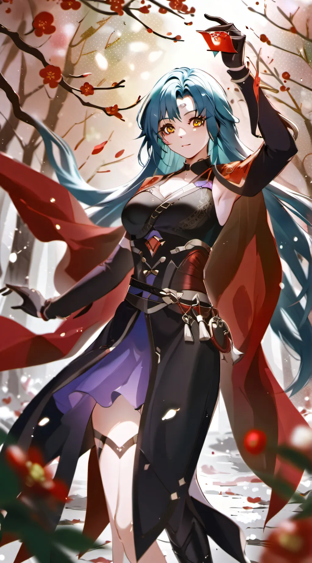 ai character: Himaki background