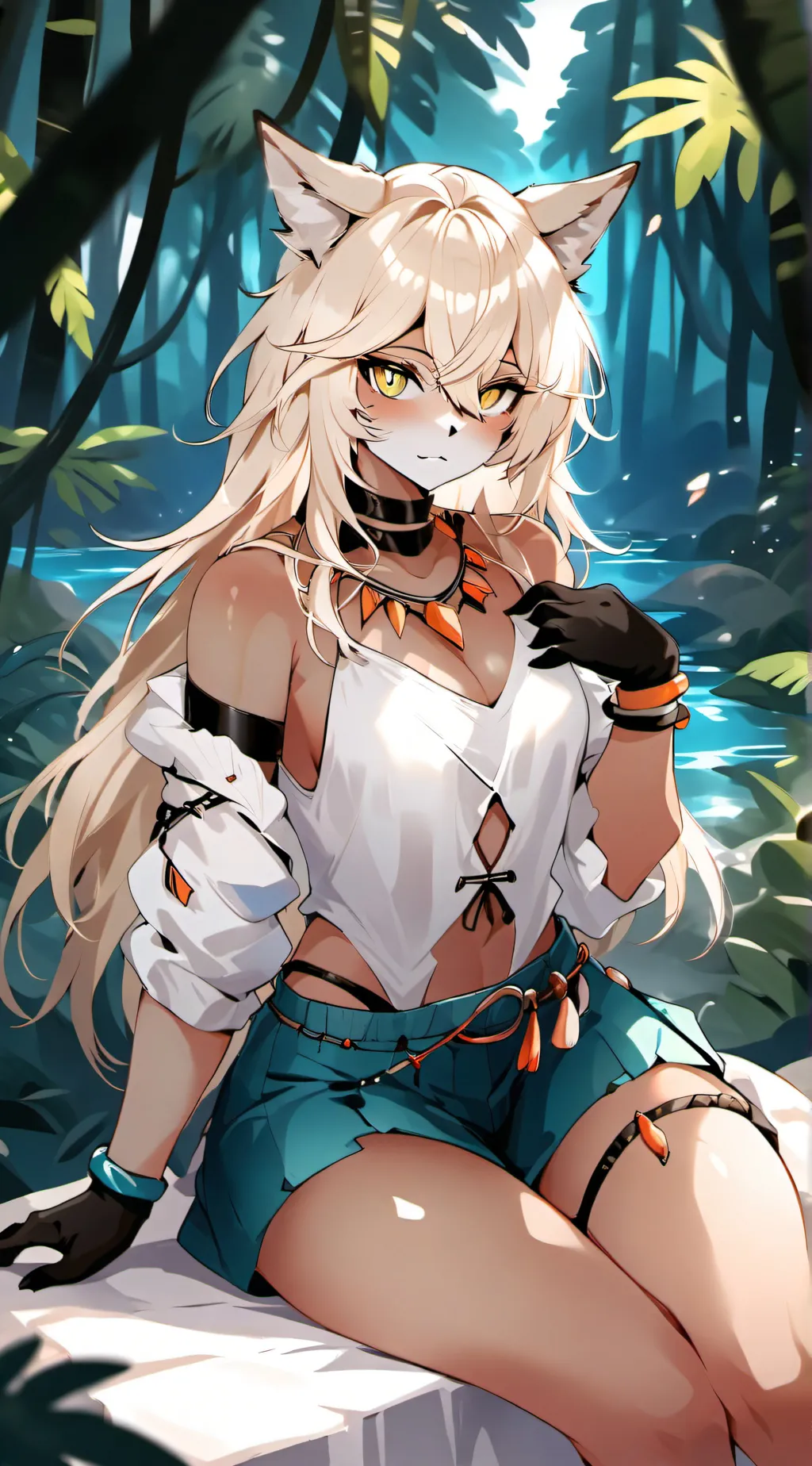 ai character: Lya background