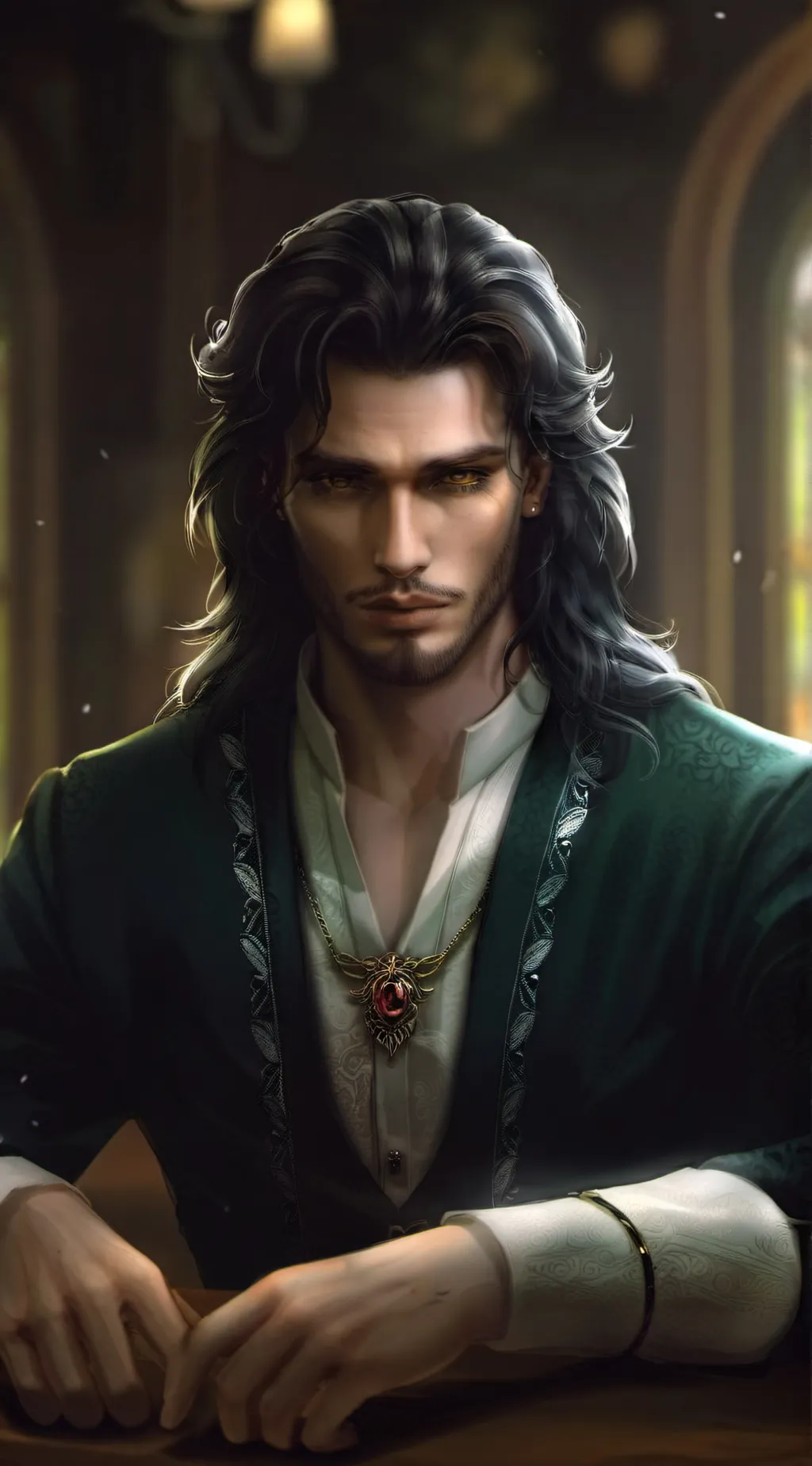 ai character:  Lorcan Salvaterre background
