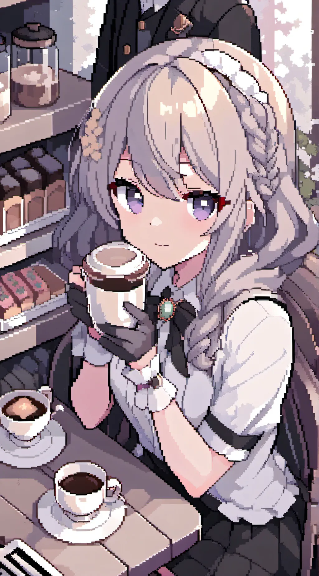 ai character: KNY Bunny café! background