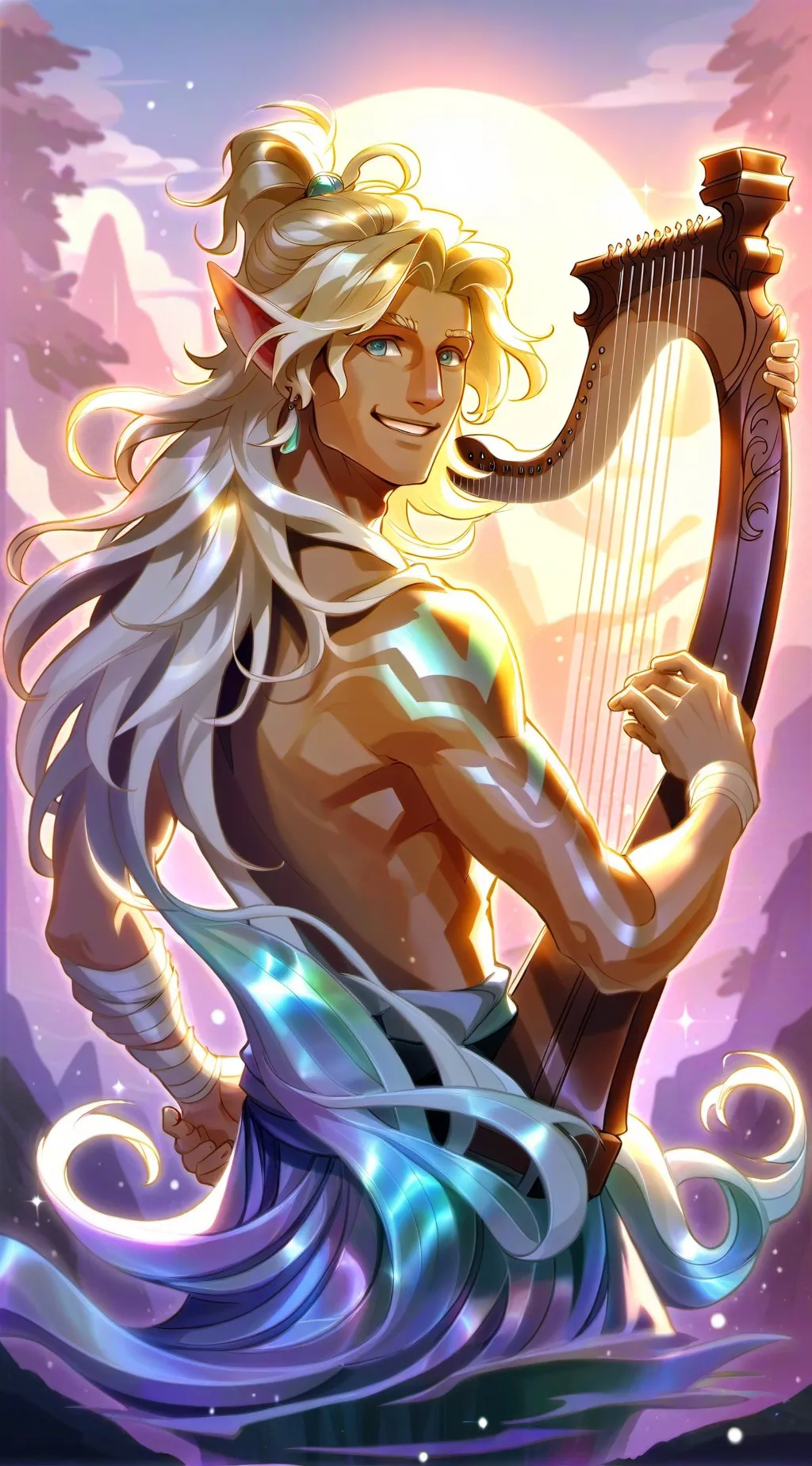 ai character: Apollo(GG) background