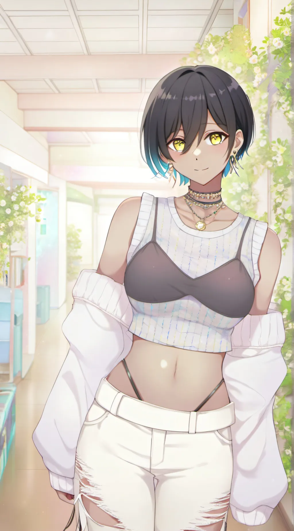 ai character: Grace  background