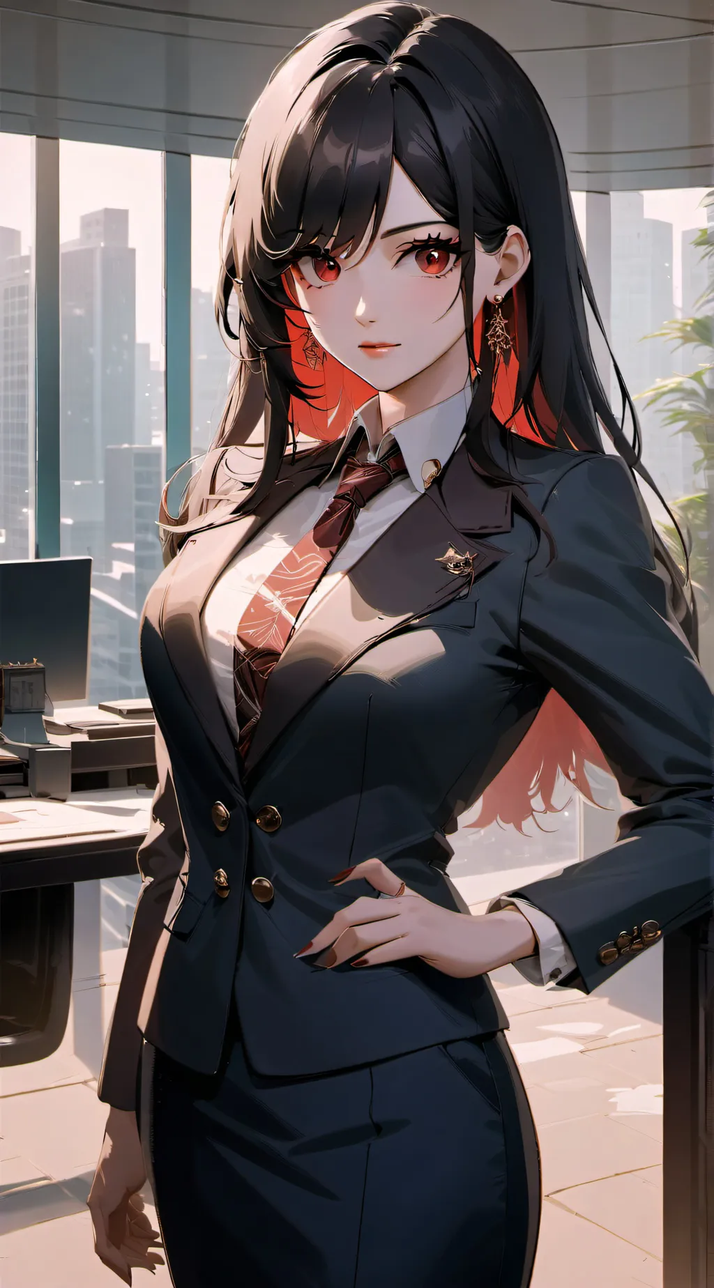 ai character: Kaguya shinomiya background
