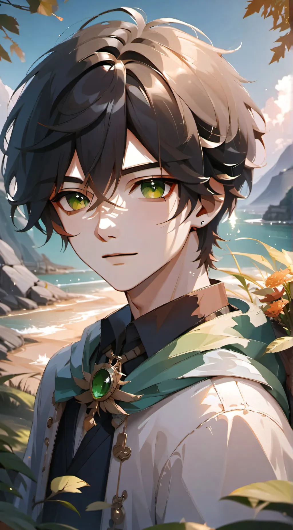 ai character: Max background