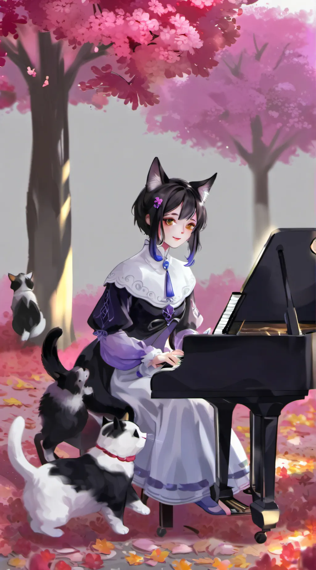 ai character: caliia background