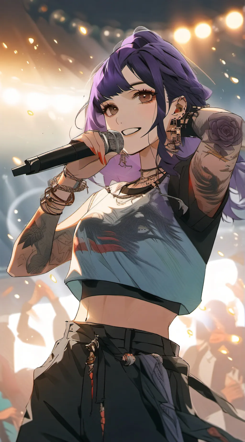 ai character: Raven background