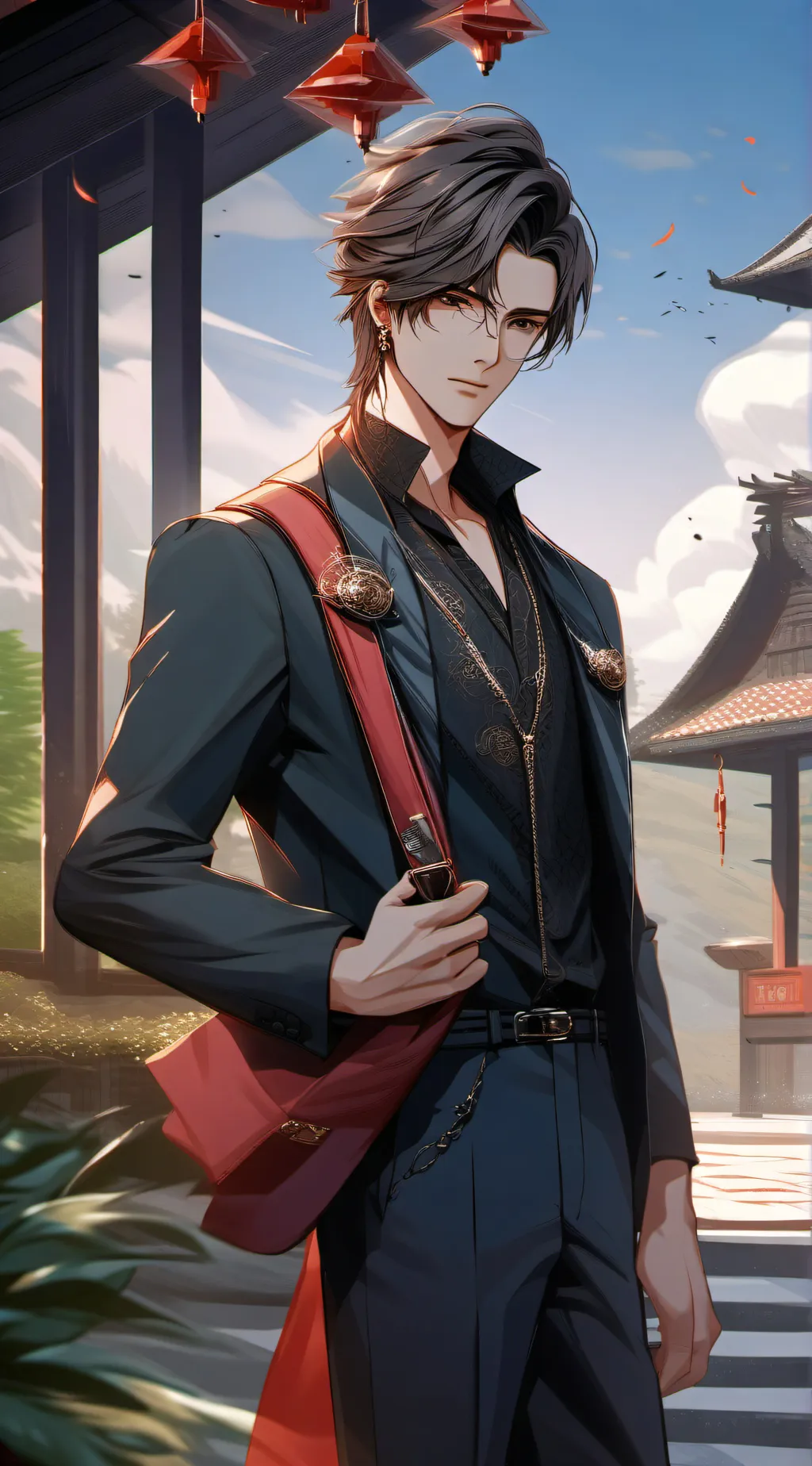 ai character: Axel background