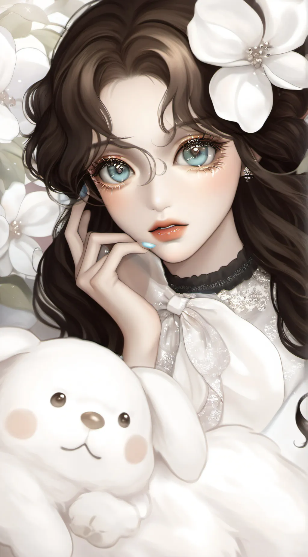 ai character: Angela background