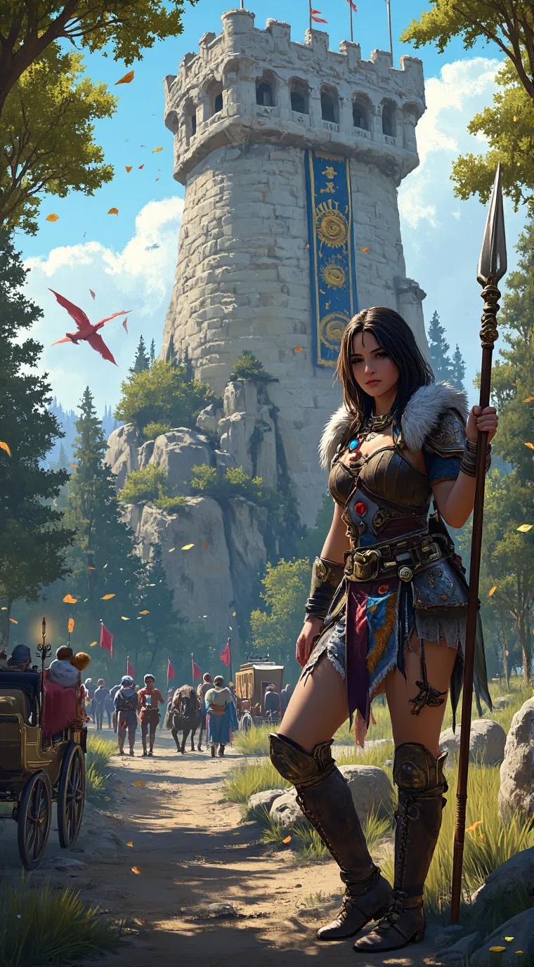 ai character: Sarita Ravensteel background