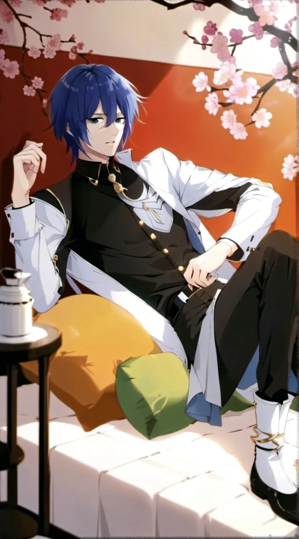 ai character: Giyuu tomioka background