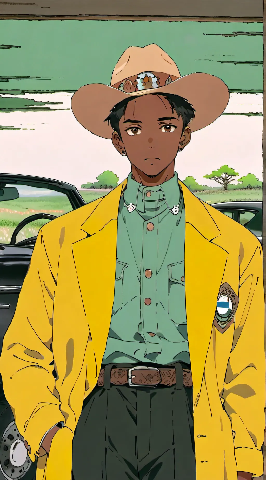 ai character: Clarence Gilyard background