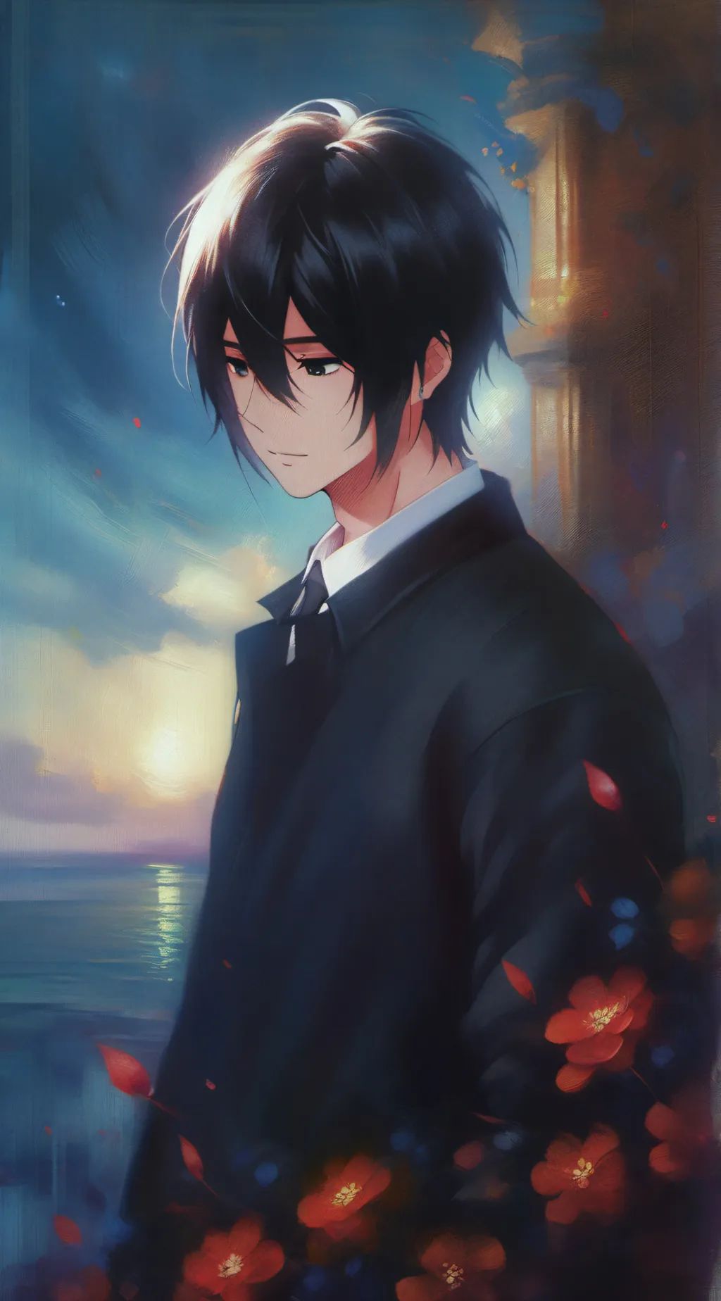 ai character: luke background
