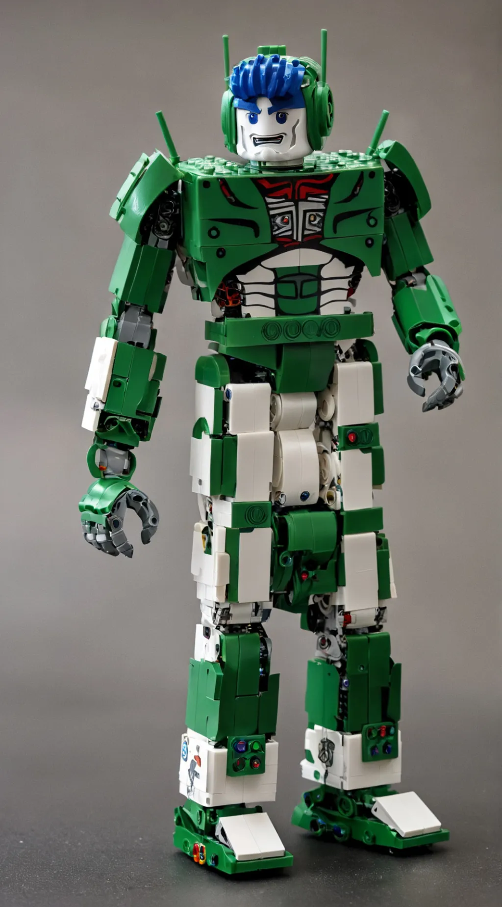 ai character: BoomTron  background