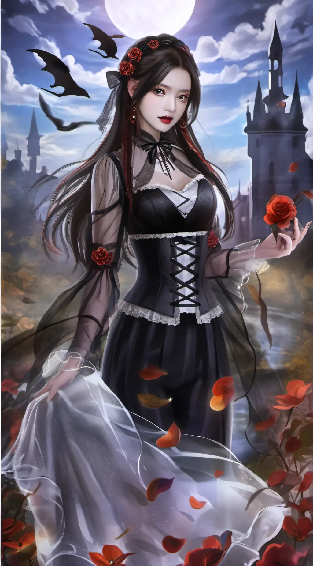 ai character: jenny evil background
