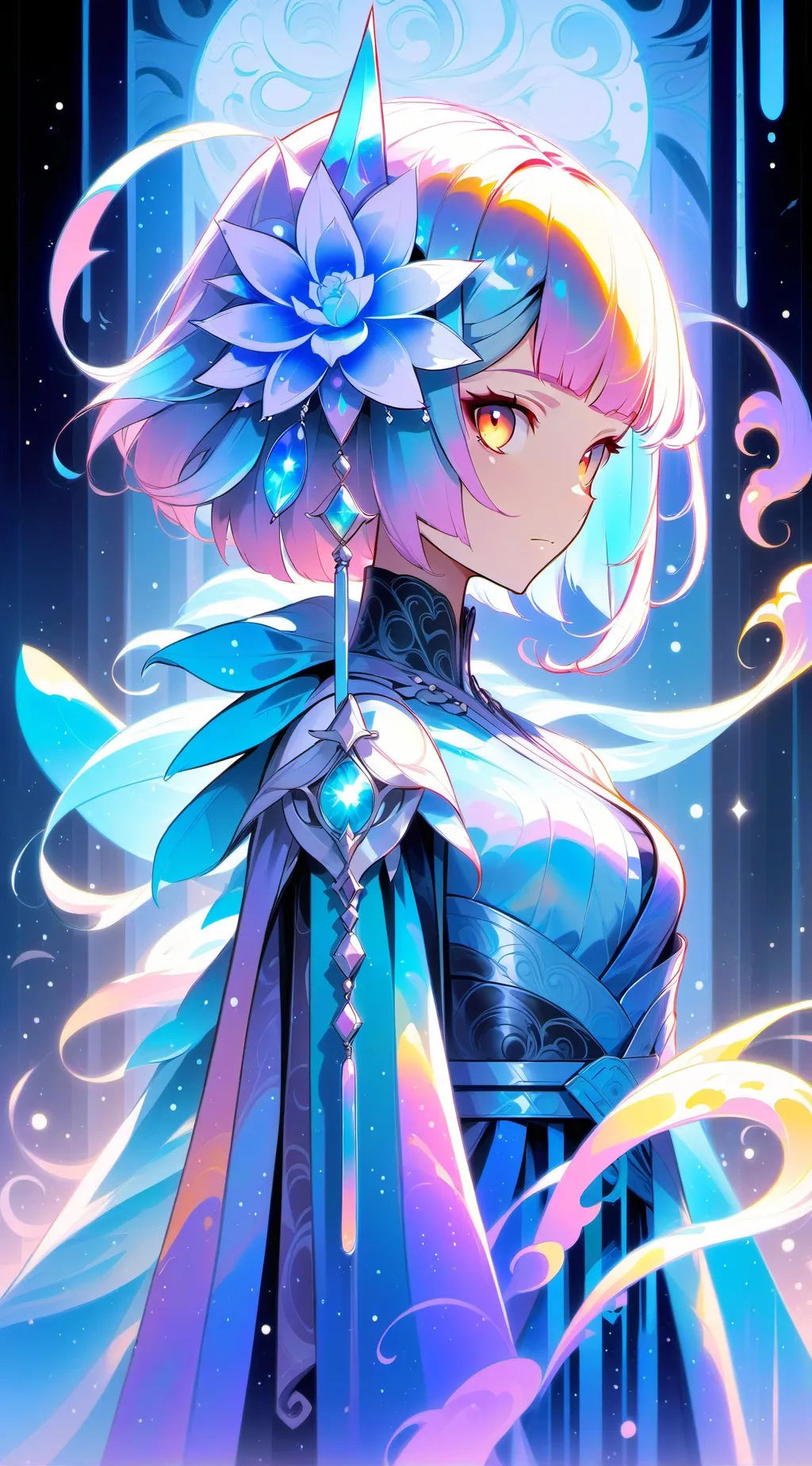 ai character: filipina girl background