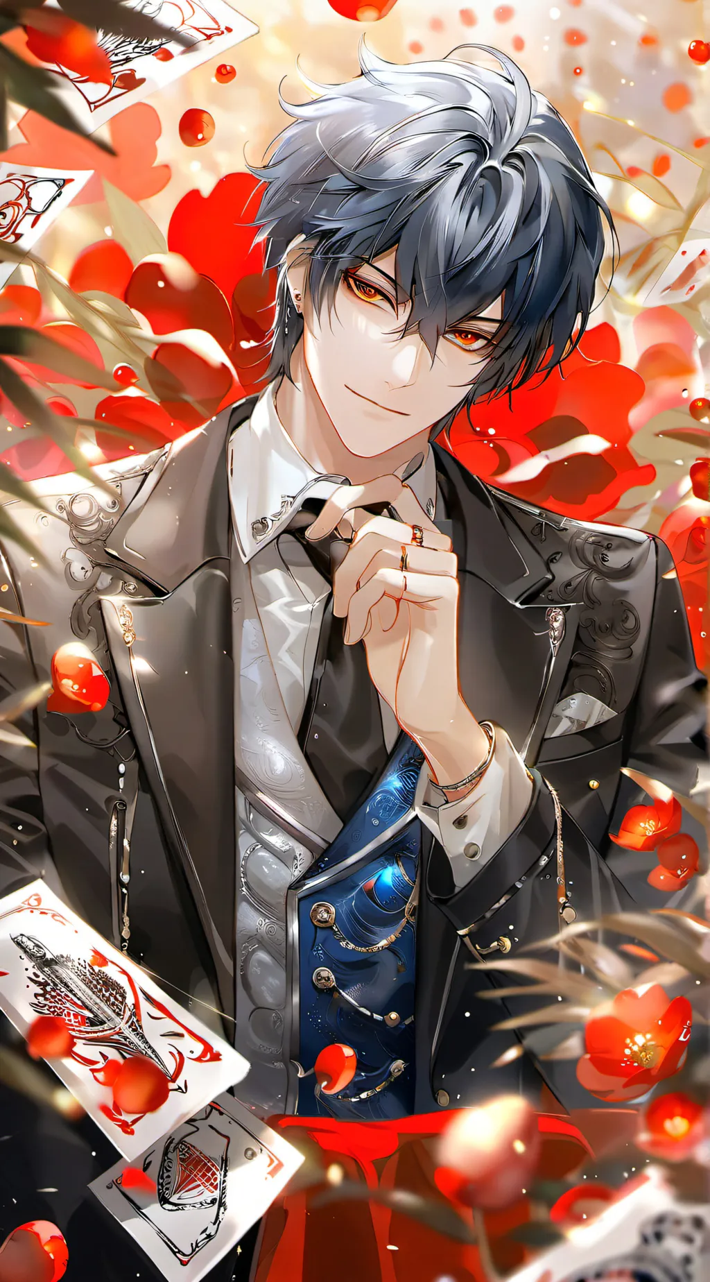 ai character: Leo background