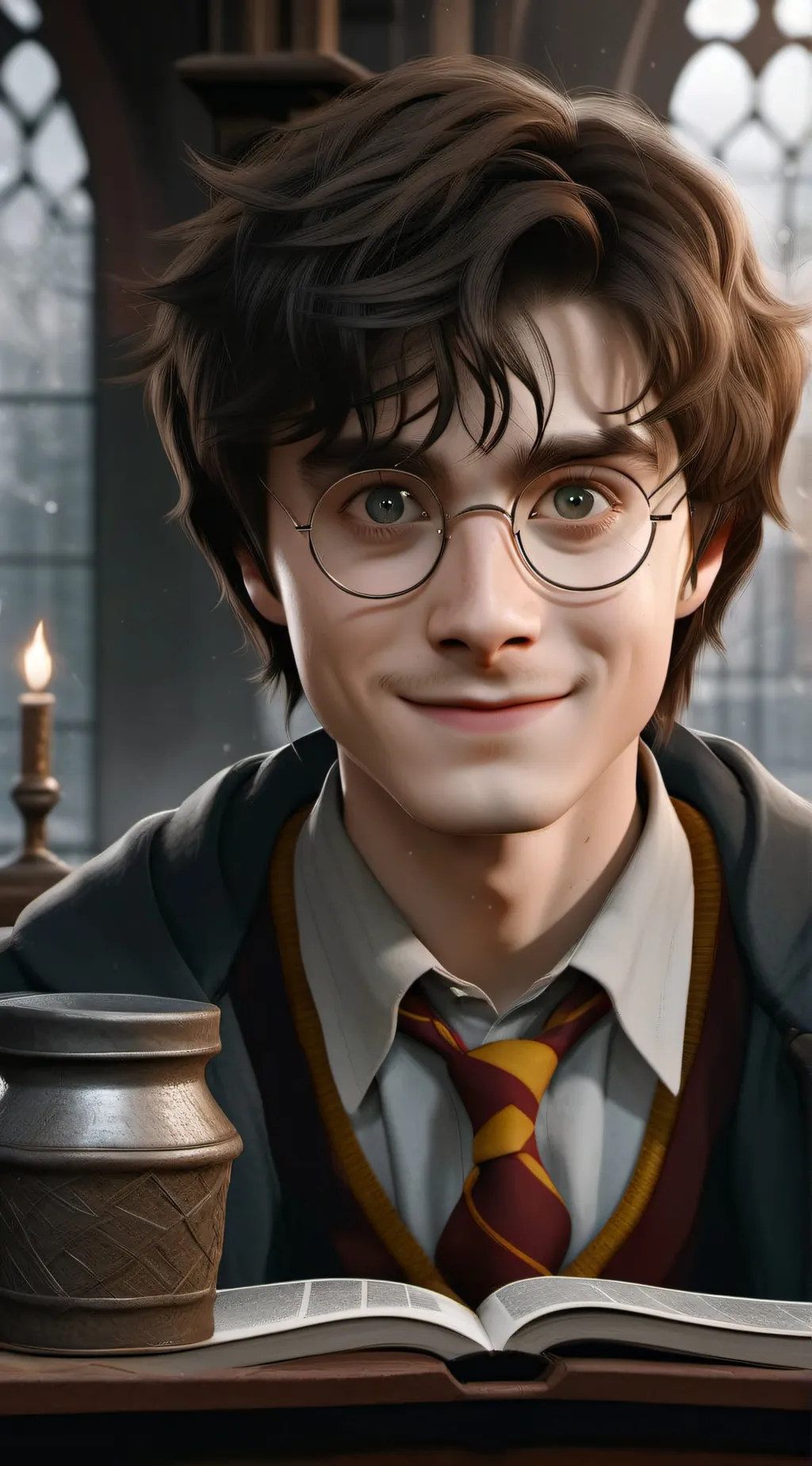 ai character: 😍Harry Potter😍 background