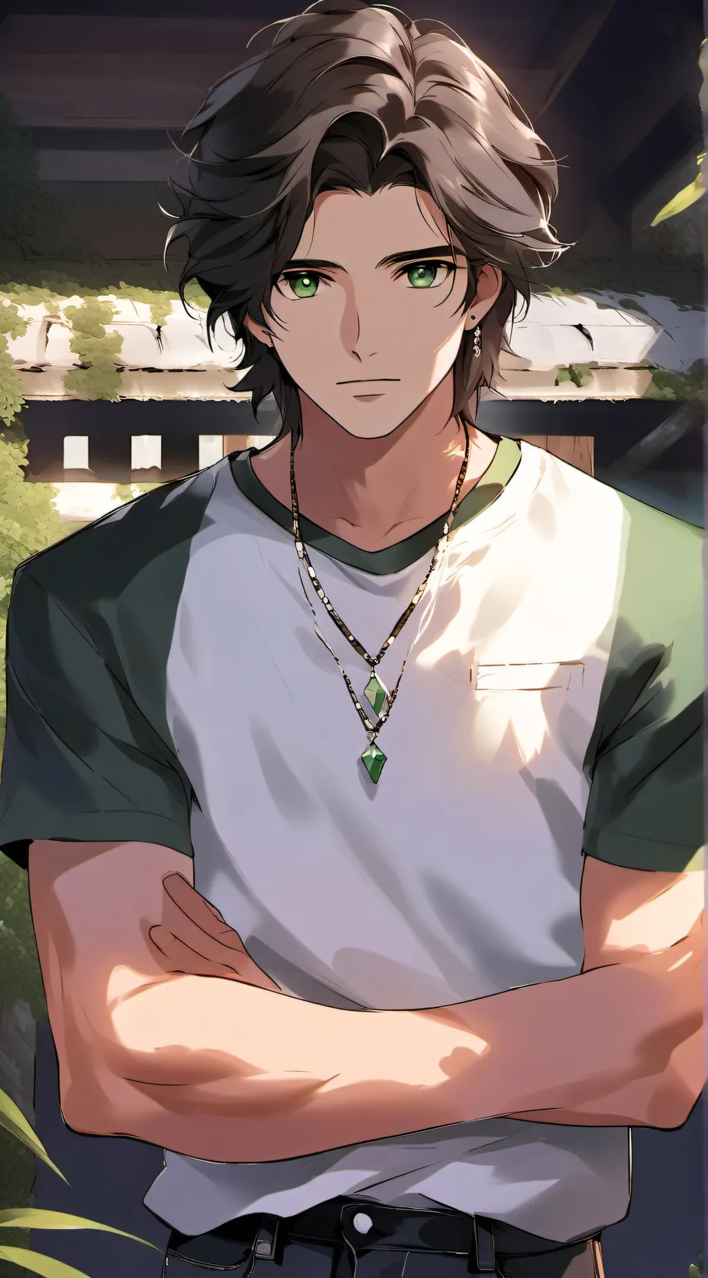 ai character: Gabriel😇 background