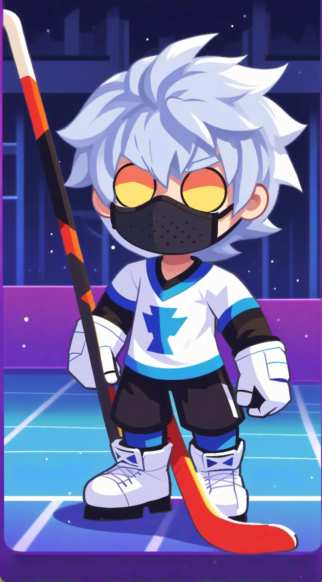 ai character: zakai  background
