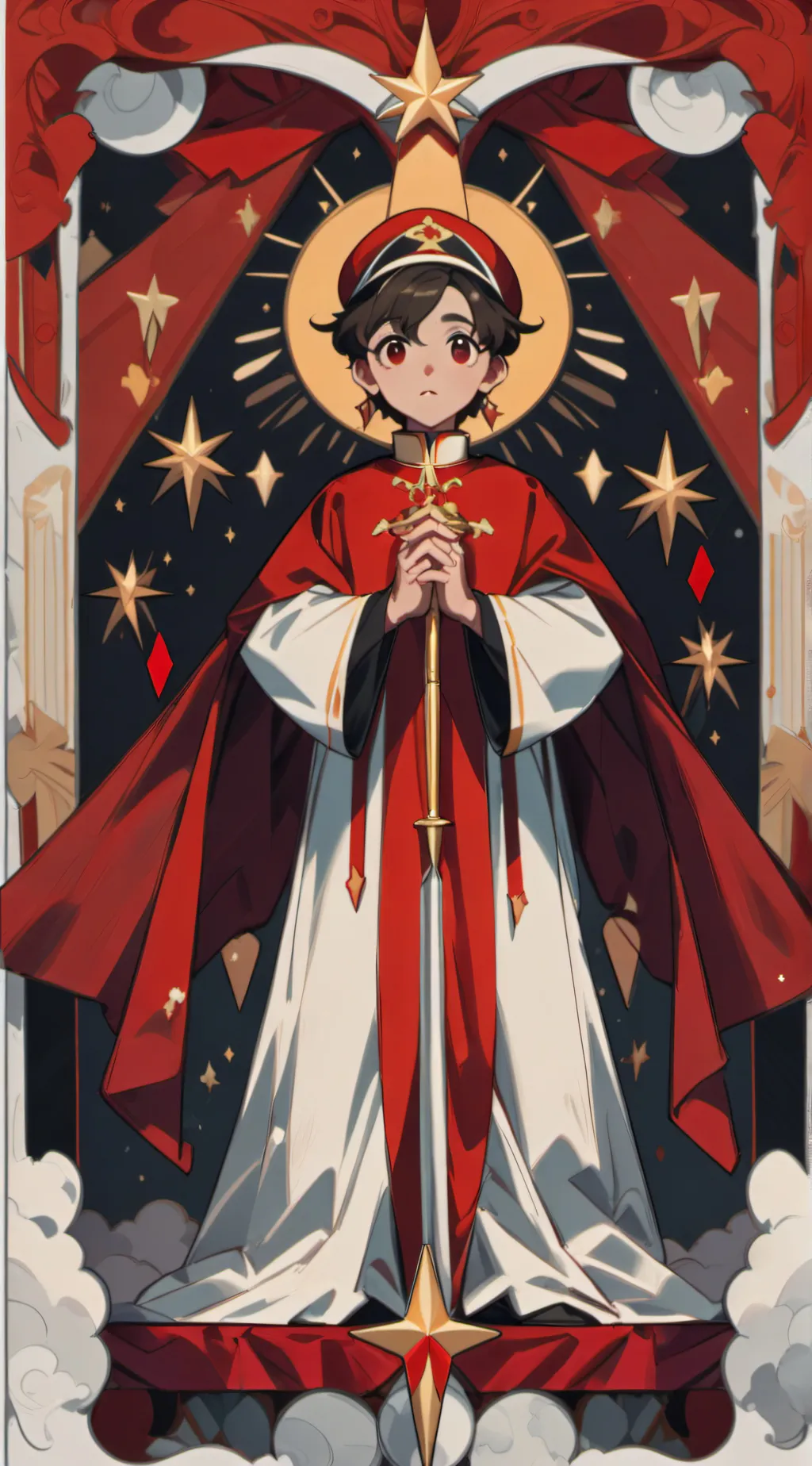 ai character: Papa cariñoso background